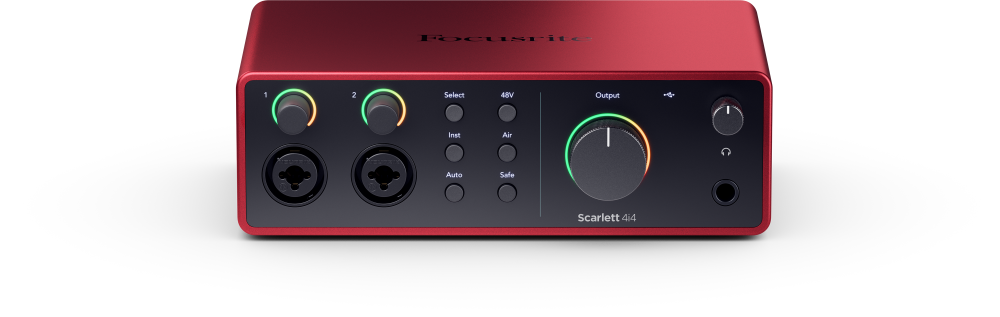 Focusrite Scarlett 4i4 G4 - USB audio interface - Variation 2