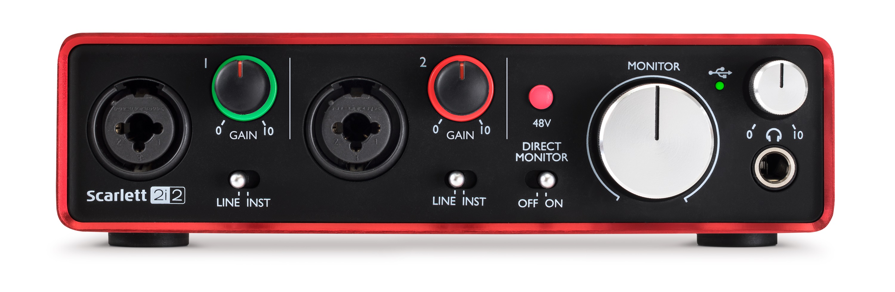 Focusrite Scarlett2 2i2 - USB audio interface - Variation 1