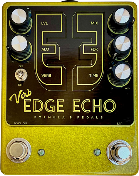 Formula B Edge Echo Verb - Reverb, delay & echo effect pedal - Main picture