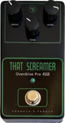 Overdrive, distortion & fuzz effect pedal Formula b That Screamer
