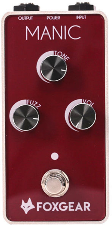 Foxgear Manic Fuzz - Overdrive, distortion & fuzz effect pedal - Main picture