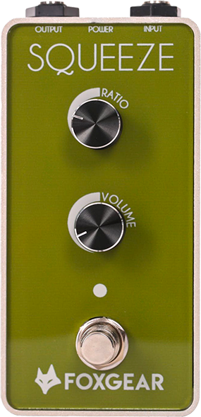 Foxgear Squeeze Compressor - Compressor, sustain & noise gate effect pedal - Main picture