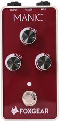 Overdrive, distortion & fuzz effect pedal Foxgear Manic Fuzz