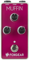 Overdrive, distortion & fuzz effect pedal Foxgear MUFFIN Distortion