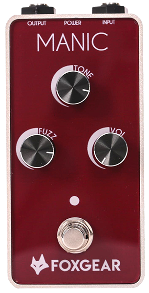 Foxgear Manic Fuzz - Overdrive, distortion & fuzz effect pedal - Variation 1