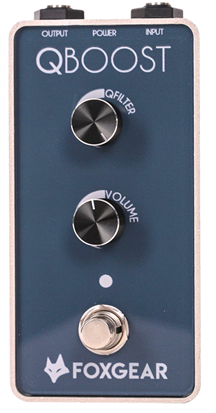 Foxgear Qboost Boost - Volume, boost & expression effect pedal - Variation 1