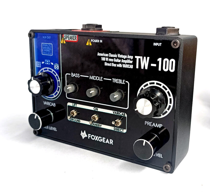 Foxgear Tw-100 Miniamp 100w 4 Ohm - Electric guitar amp head - Variation 2