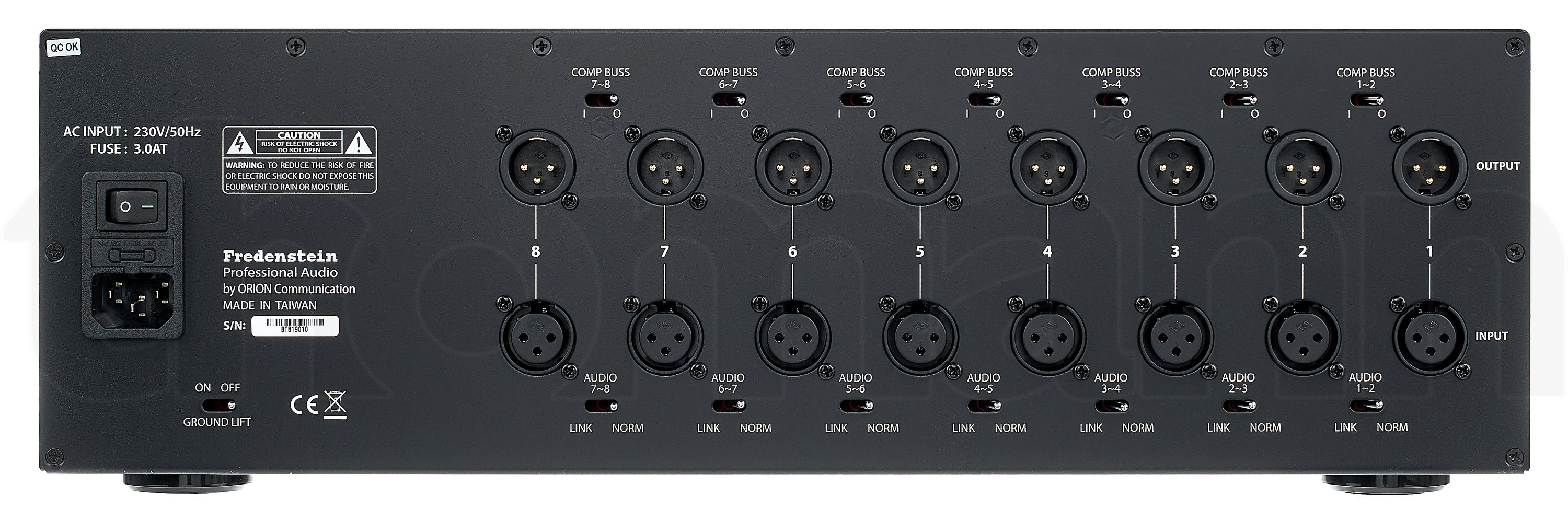 Fredenstein Bento 8 A - Studio Rack - Variation 1