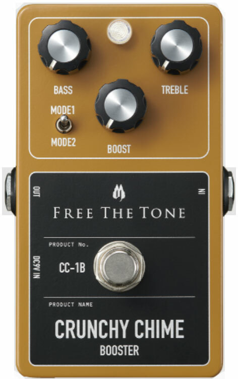 Free The Tone Crunchy Chime Cc-1b Booster - Volume, boost & expression effect pedal - Main picture