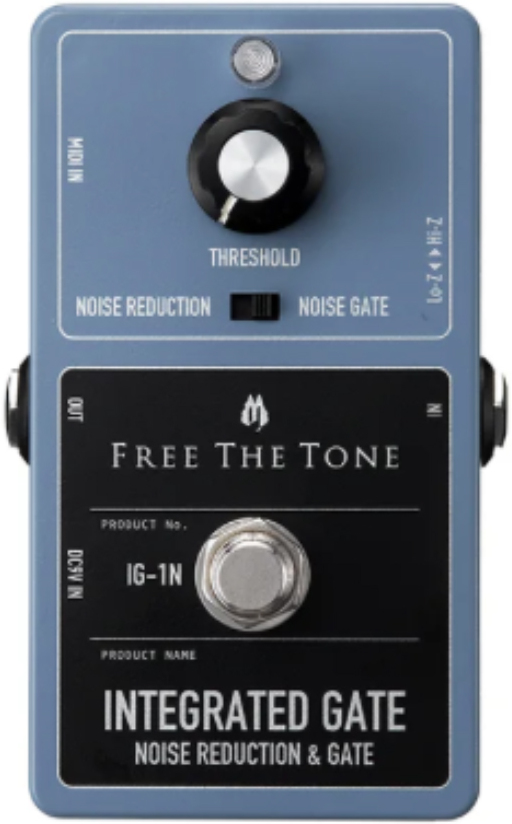 Free The Tone Integrated Gate Ig-1n Noise Reduction - Compressor, sustain & noise gate effect pedal - Main picture