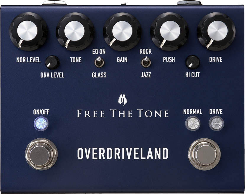 Free The Tone Overdriveland Dual Overdrive - Overdrive, distortion & fuzz effect pedal - Main picture