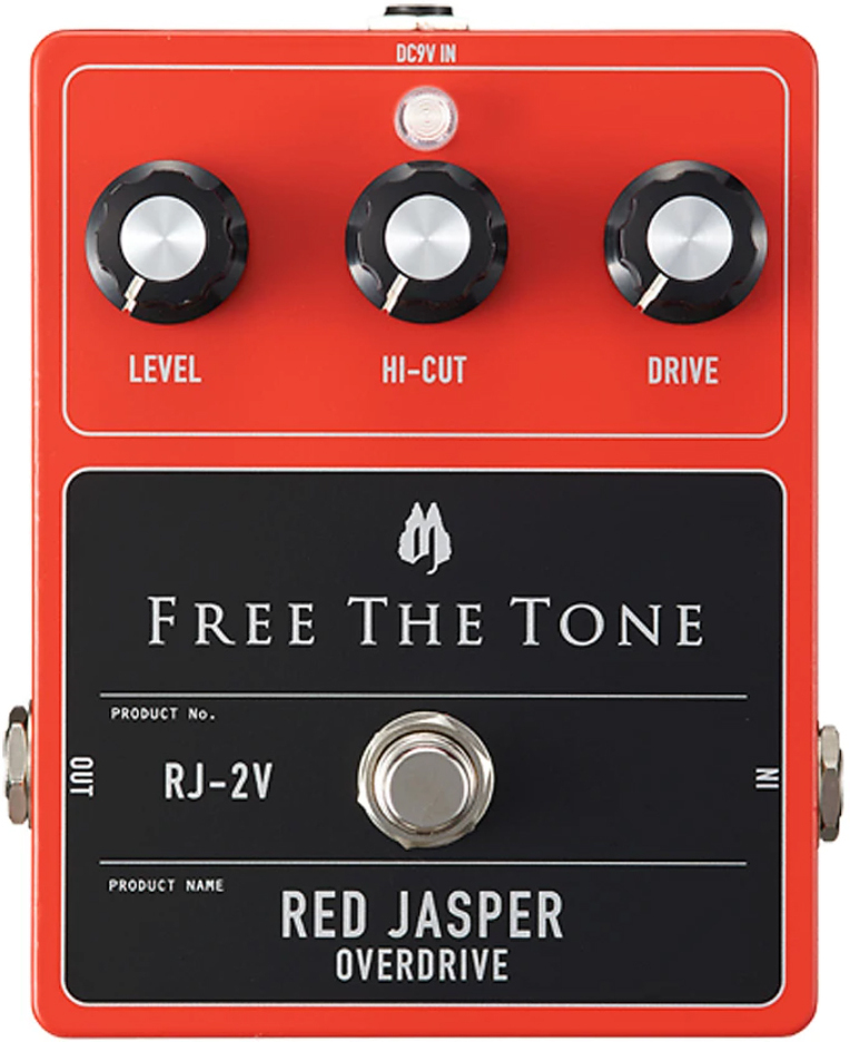 Free The Tone Red Jasper Rj-2v Overdrive - Overdrive, distortion & fuzz effect pedal - Main picture