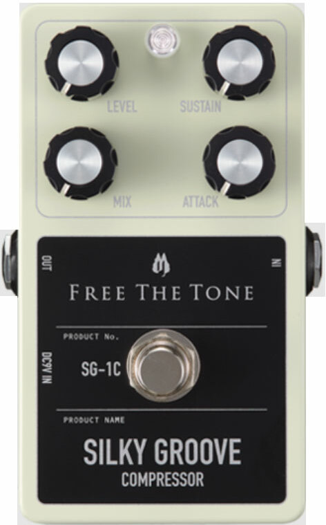 Free The Tone Silky Groove Sg-1c Compressor - Compressor, sustain & noise gate effect pedal - Main picture