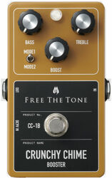 Volume, boost & expression effect pedal Free the tone Crunchy Chime CC-1B Booster