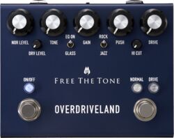 Overdrive, distortion & fuzz effect pedal Free the tone Overdriveland