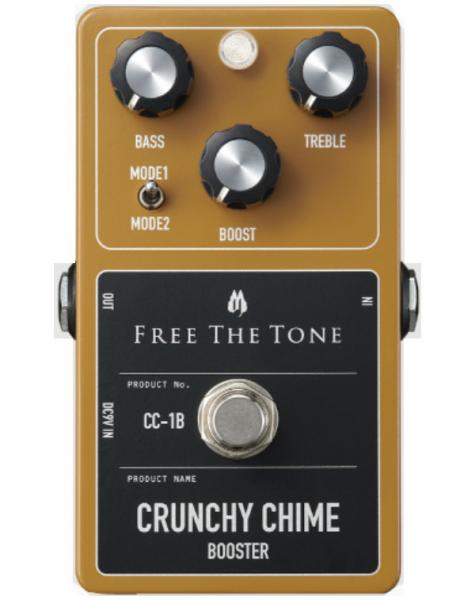 Volume, boost & expression effect pedal Free the tone Crunchy Chime CC-1B Booster
