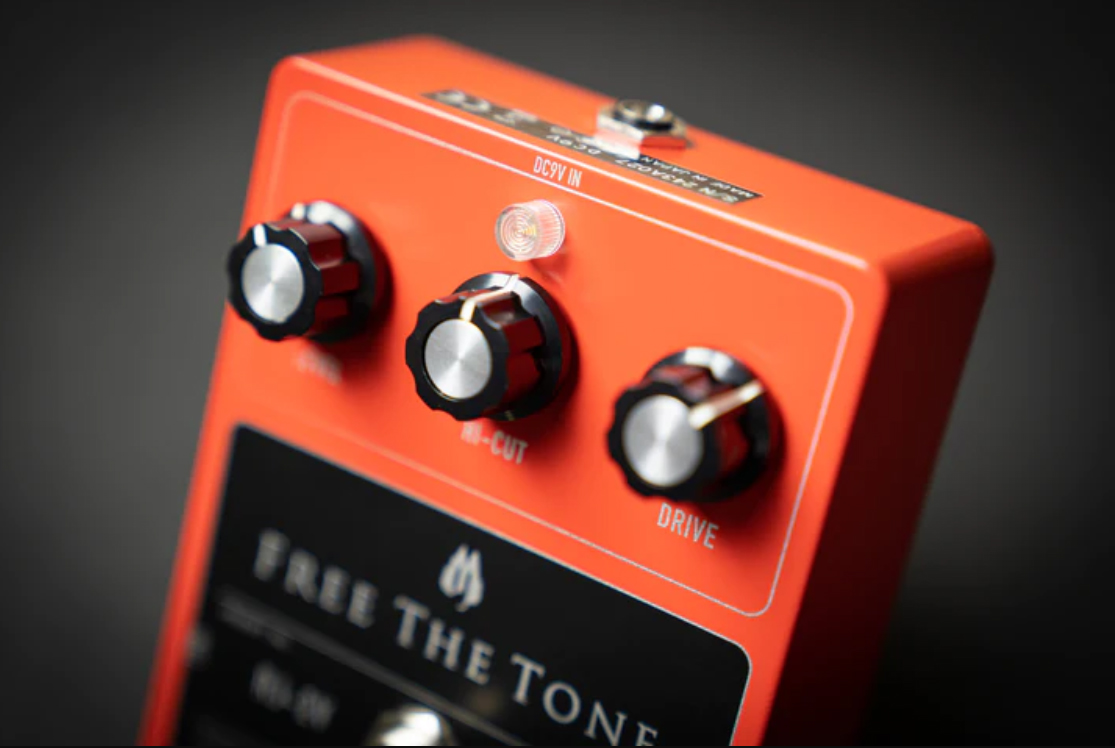 Free The Tone Red Jasper Rj-2v Overdrive - Overdrive, distortion & fuzz effect pedal - Variation 1