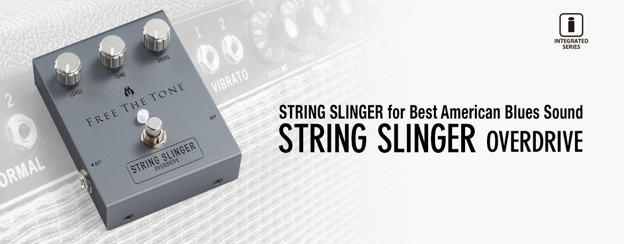 Free The Tone String Slinger Overdrive Ss-1v - Overdrive, distortion & fuzz effect pedal - Variation 2