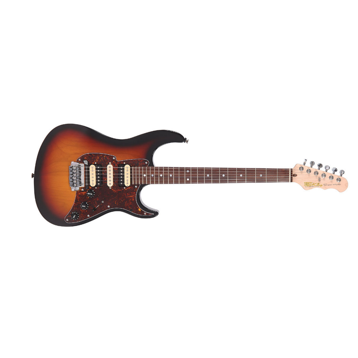 Fret King Super Matic Hsh Rw Original Classic Burst - Sunburst - Str shape electric guitar - Main picture