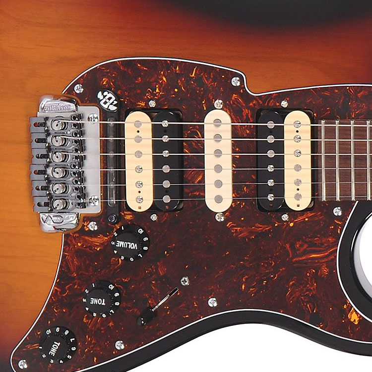 Fret King Super Matic Hsh Rw Original Classic Burst - Sunburst - Str shape electric guitar - Variation 2