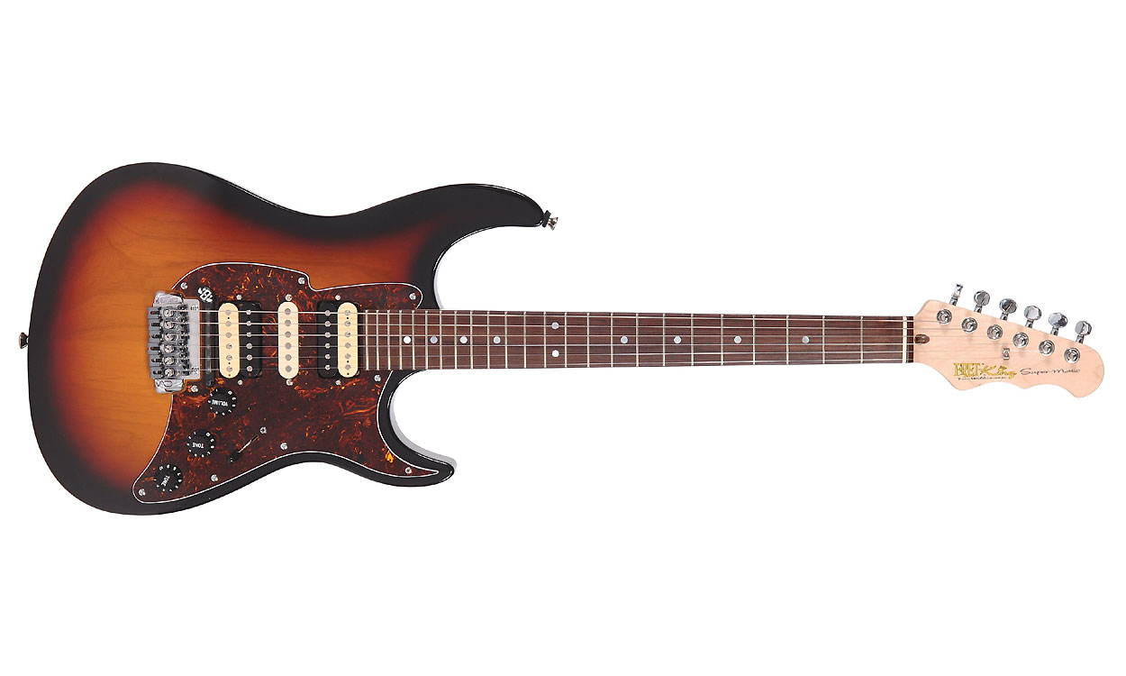 Fret King Super Matic Hsh Rw Original Classic Burst - Sunburst - Str shape electric guitar - Variation 1
