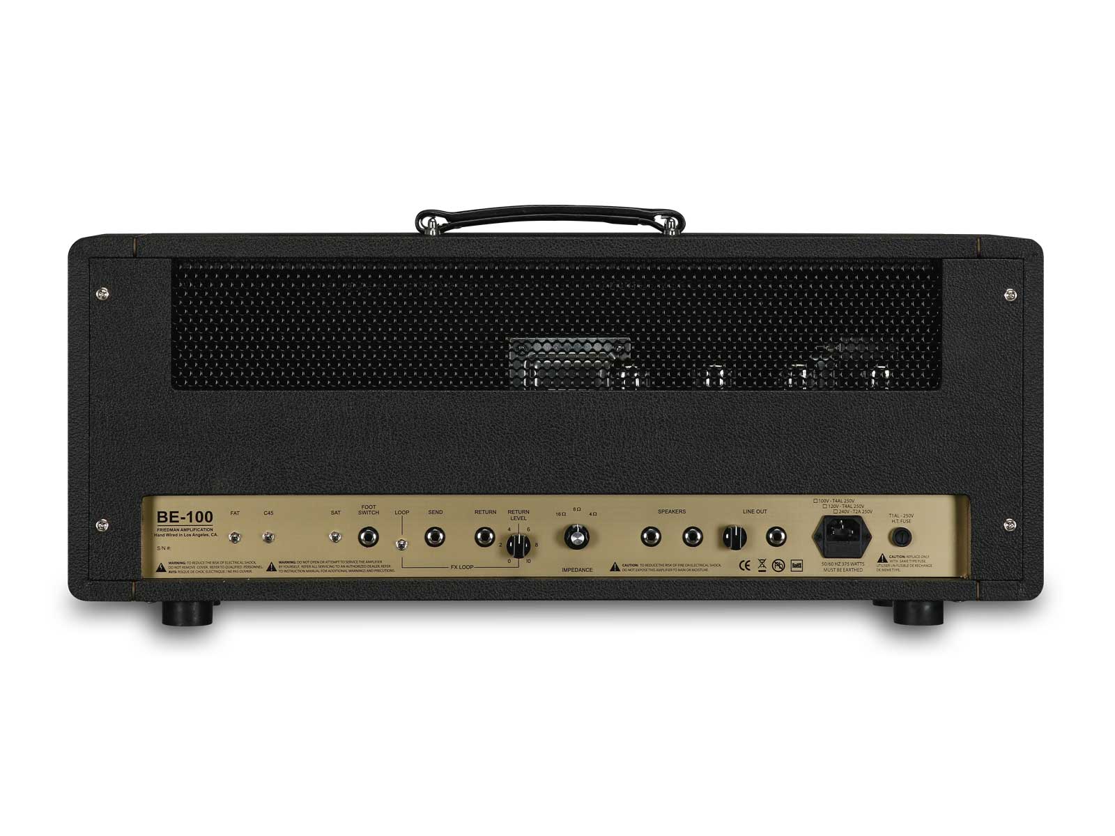 Friedman Amplification Brown Eye Be-100 Head 100w - Electric guitar amp head - Variation 2