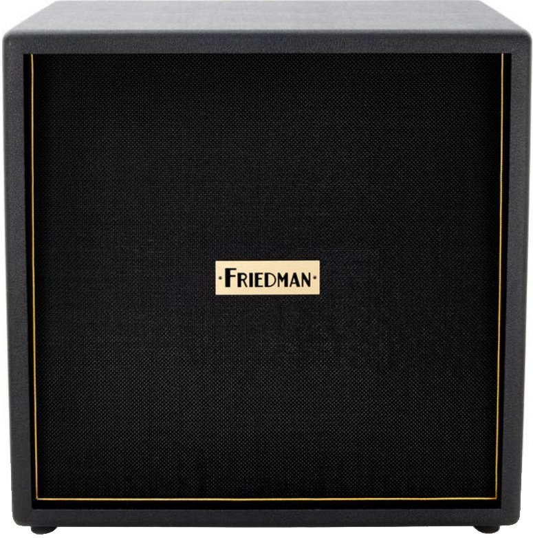 Friedman Amplification 412 Cabinet Greenbacks, Vintage 30, 110w, 16-ohms Black - Electric guitar amp cabinet - Main picture