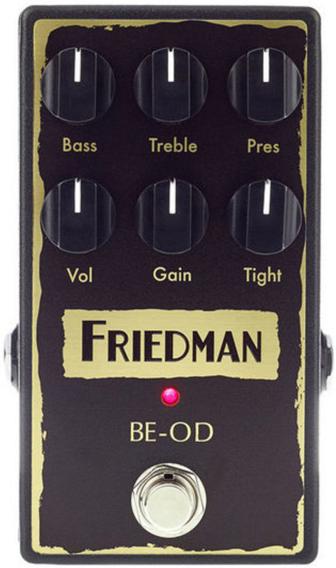 Friedman Amplification Be-od Overdrive - Overdrive, distortion & fuzz effect pedal - Main picture