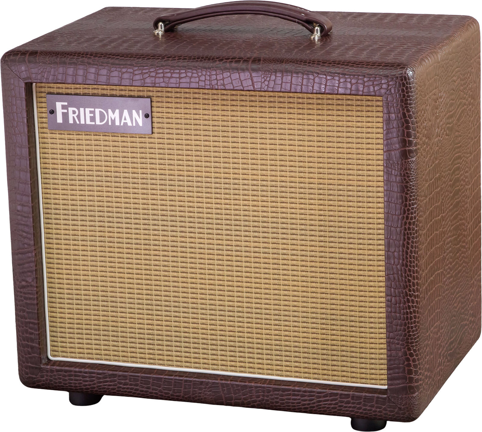 Friedman Amplification Dirty Shirley 112 Close Back Guitar Cab 1x12 Celestion G12m Creamback 65w 16-ohms Brown Gator Tolex - Electric guitar amp cabin