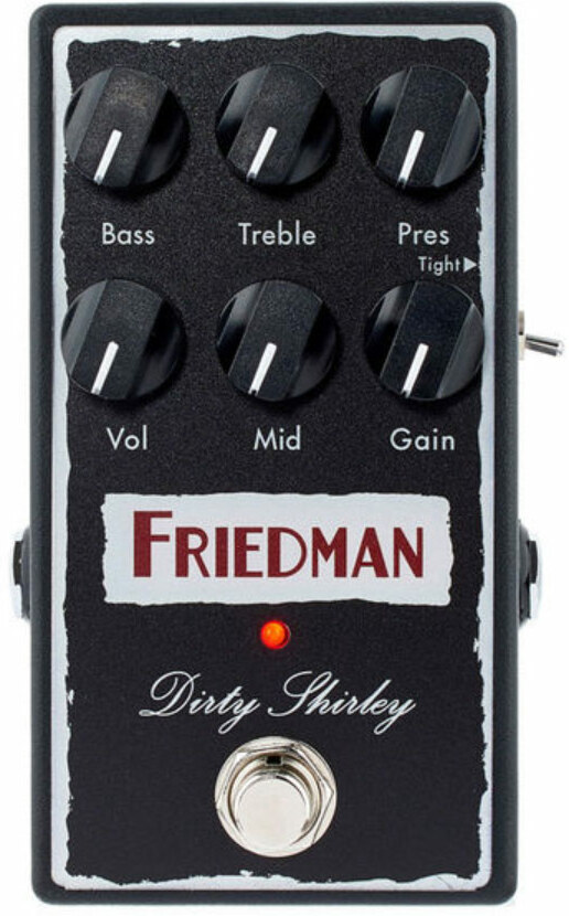 Friedman Amplification Dirty Shirley Overdrive Pedal - Overdrive, distortion & fuzz effect pedal - Main picture