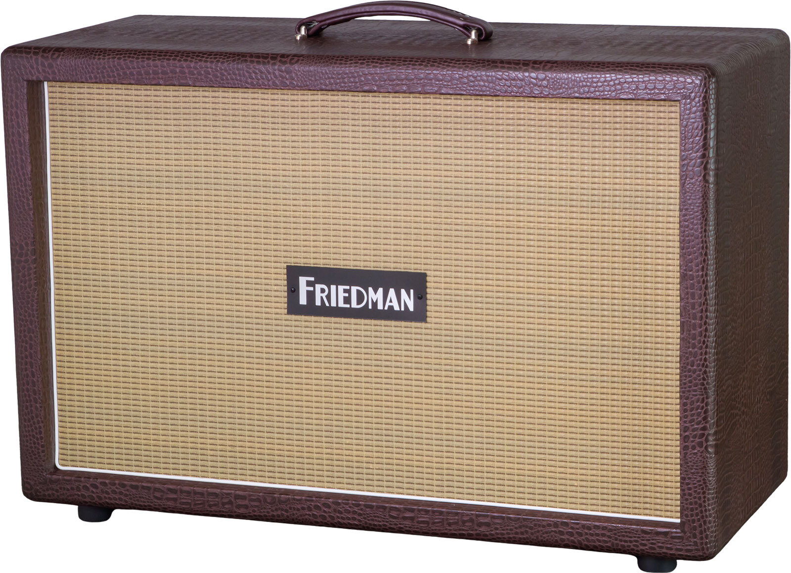 Friedman Amplification Horizontal 212 Guitar Cab. 2x12 Celestion Vintage 30 120w 8-ohms Brown Gator Tolex - Electric guitar amp cabinet - Main picture