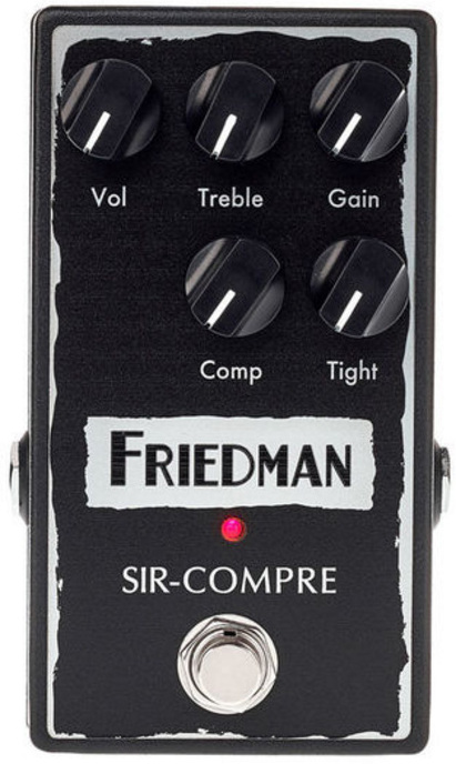 Friedman Amplification Sir-compre Compressor With Gain - Compressor, sustain & noise gate effect pedal - Main picture