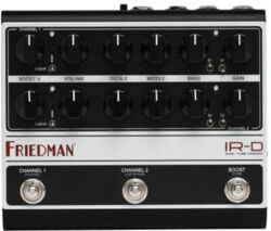 Electric guitar preamp in rack Friedman amplification IR-D Preamp