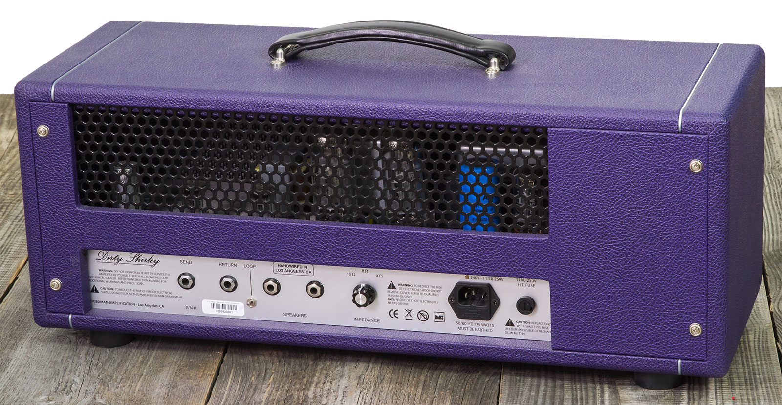 Friedman Amplification Dirty Shirley Head 40w 5881 Purple - Electric guitar amp head - Variation 1