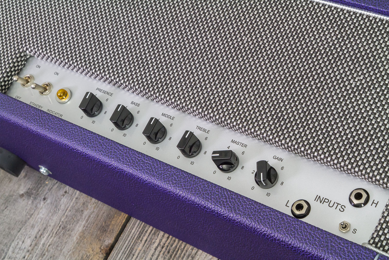 Friedman Amplification Dirty Shirley Head 40w 5881 Purple - Electric guitar amp head - Variation 2