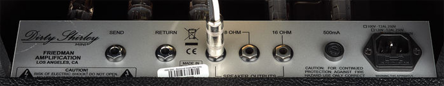 Friedman Amplification Dirty Shirley Mini Combo 20w 1x10 - Electric guitar combo amp - Variation 3