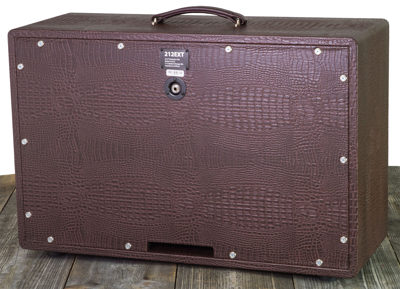 Friedman Amplification Horizontal 212 Guitar Cab. 2x12 Celestion Vintage 30 120w 8-ohms Brown Gator Tolex - Electric guitar amp cabinet - Variation 1