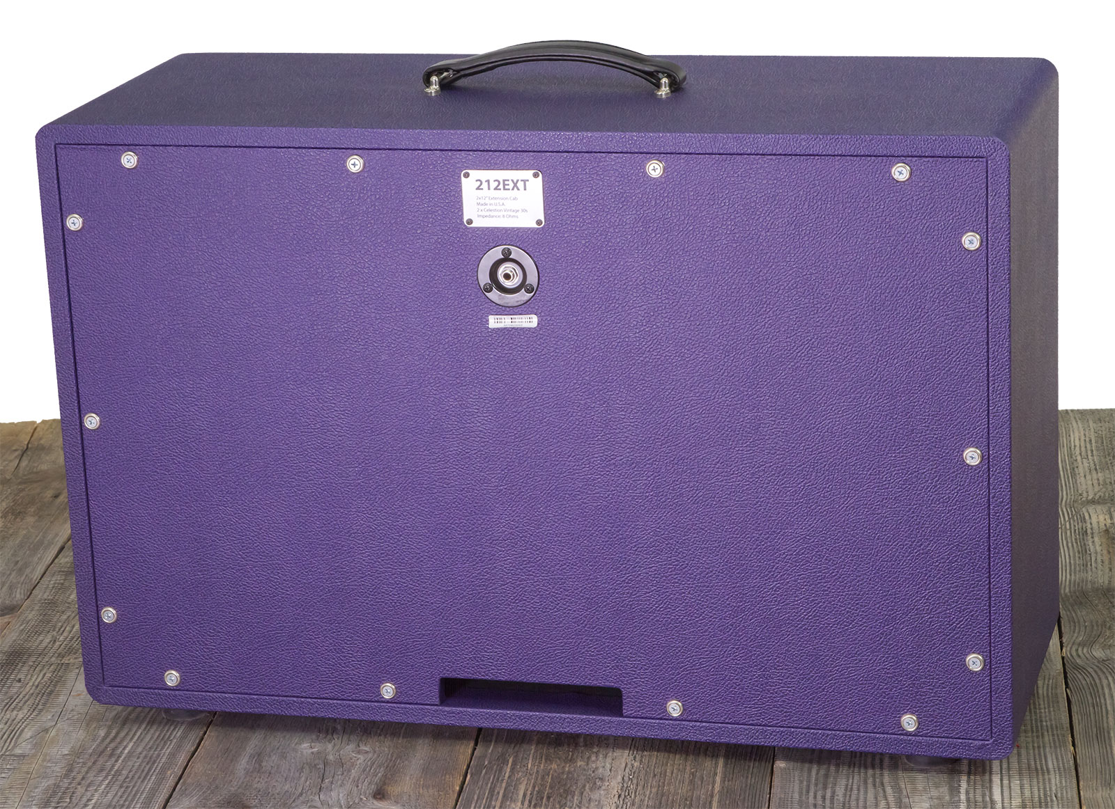 Friedman Amplification Horizontal 212 Guitar Cab. 2x12 Celestion Vintage 30 120w 8-ohms Purple - Electric guitar amp cabinet - Variation 1