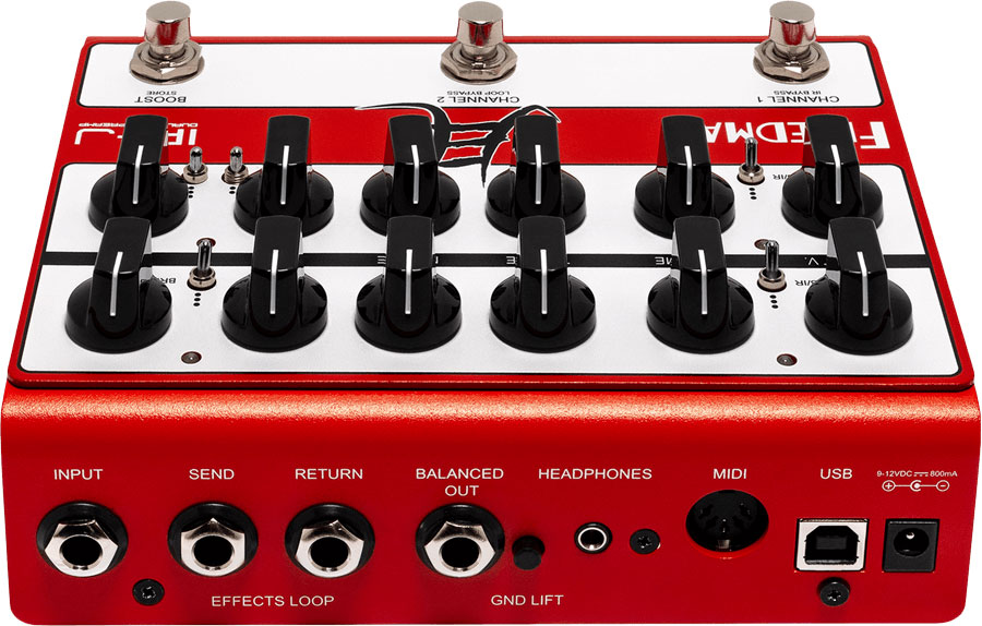 Friedman Amplification Jake E Lee Ir-j Dual Tube Preamp Signature - Electric guitar preamp in rack - Variation 2
