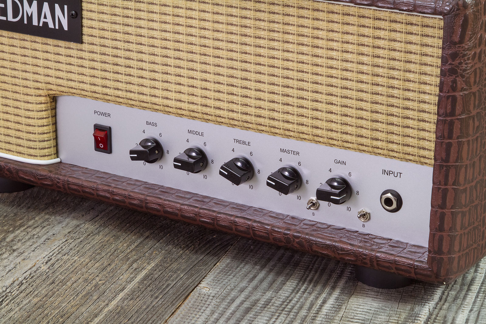 Friedman Amplification Little Sister Head 20w El84 Brown Gator Tolex - Electric guitar amp head - Variation 2
