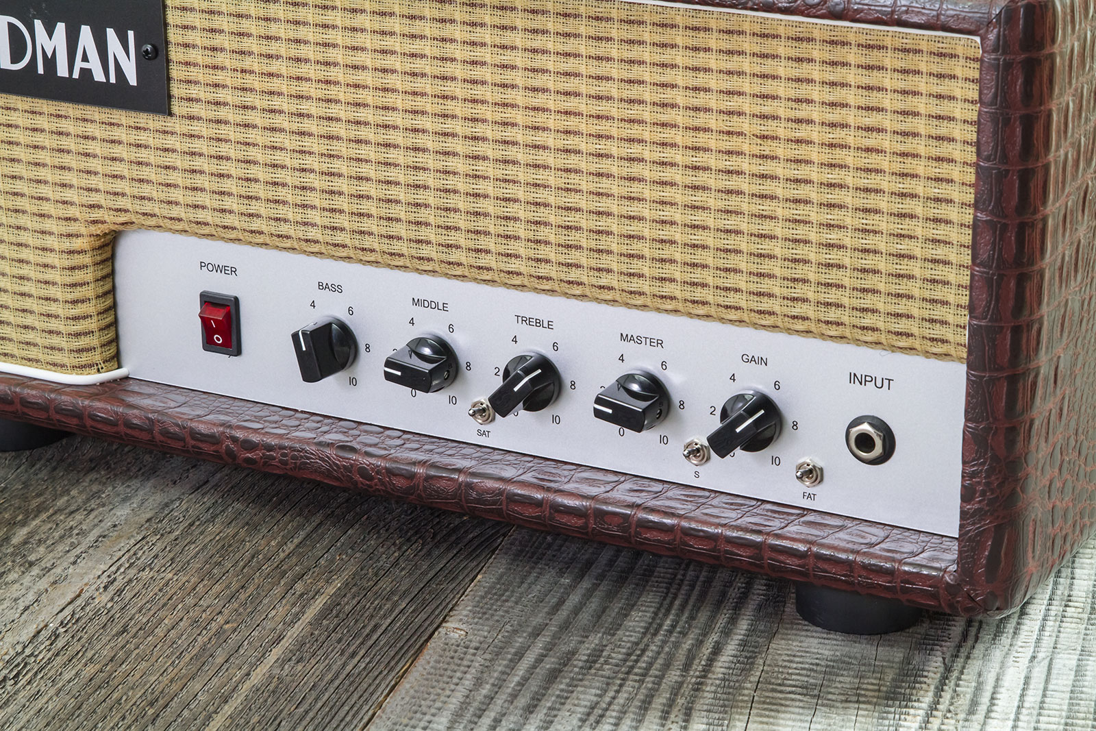 Friedman Amplification Pink Taco V2  Head 20w El84 Brown Gator Tolex - Electric guitar amp head - Variation 2