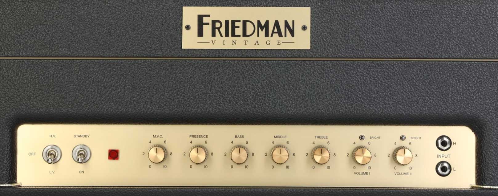Friedman Amplification Plex Head Vintage 50w El34 - Electric guitar amp head - Variation 1
