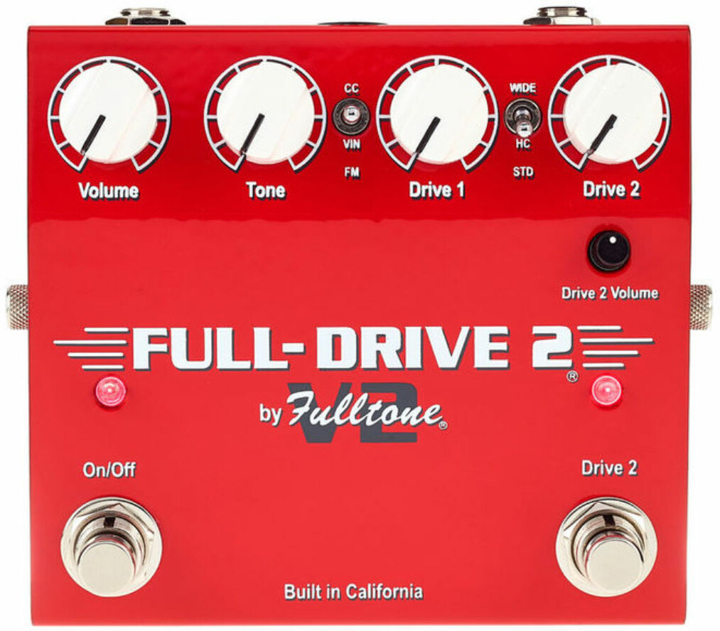 Fulltone Fulldrive 2 V2 - Overdrive, distortion & fuzz effect pedal - Main picture