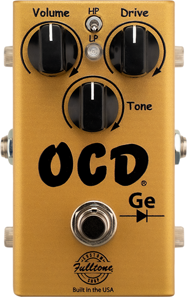 Fulltone Ocd Ge Gold Ltd Overdrive Standard - Overdrive, distortion & fuzz effect pedal - Main picture
