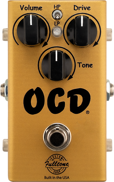 Fulltone Ocd V2 Gold Ltd Overdrive Standard - Overdrive, distortion & fuzz effect pedal - Main picture