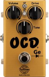 Overdrive, distortion & fuzz effect pedal Fulltone OCD GE Gold Limited Edition