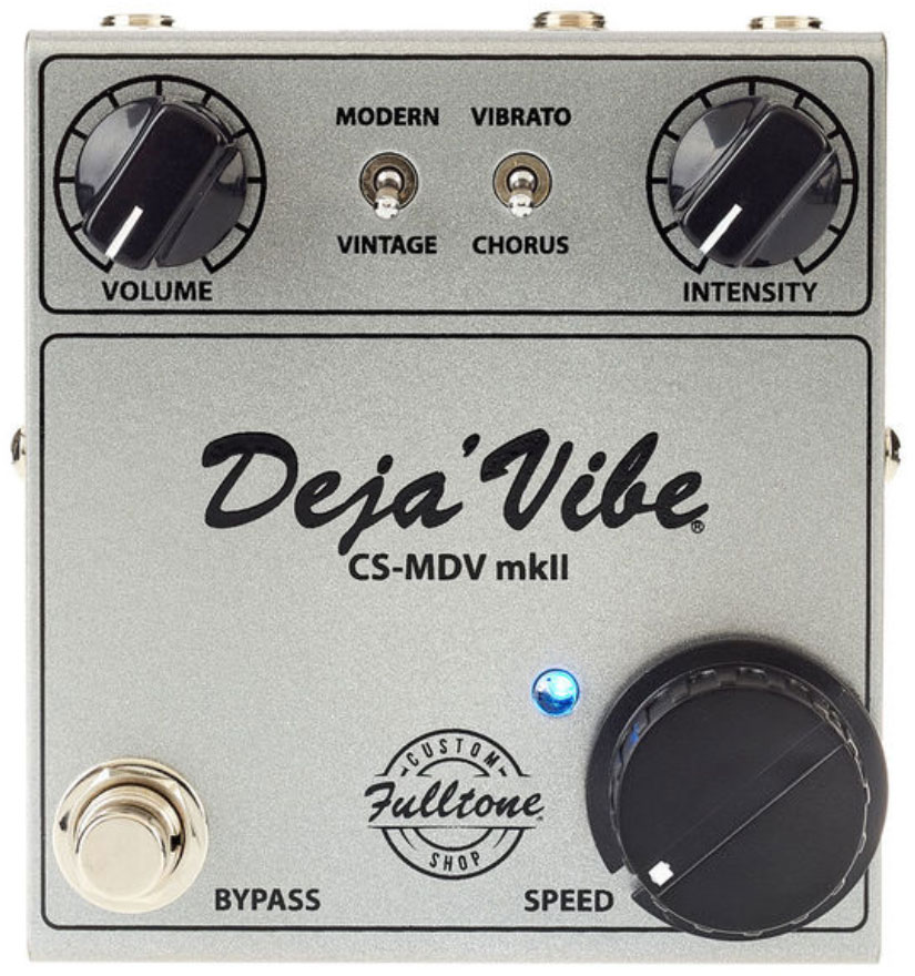 Fulltone Custom Shop Mini Deja Vibe Cs-mdv Mkii - Modulation, chorus, flanger, phaser & tremolo effect pedal - Variation 1