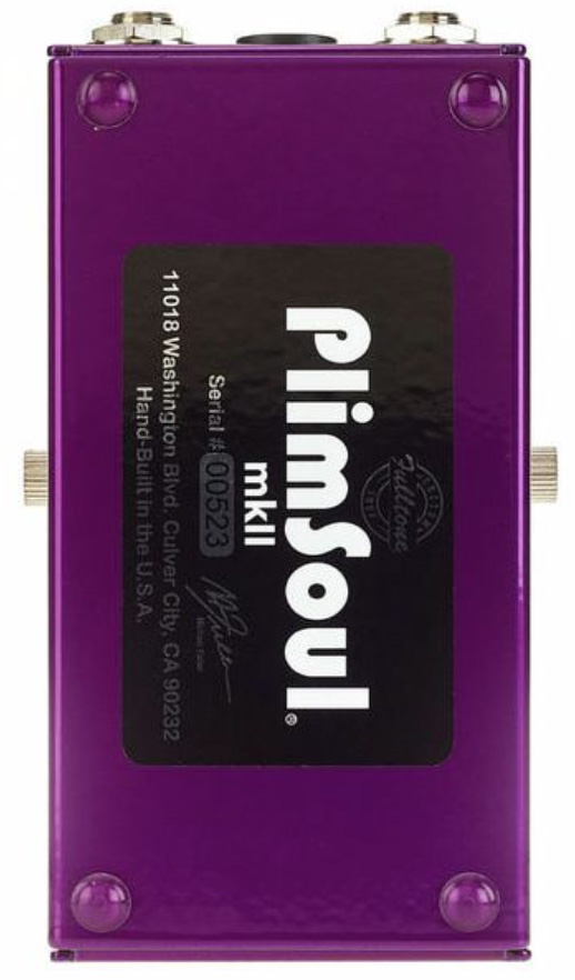 Fulltone Custom Shop Plimsoul Mkii Overdrive Distortion - Overdrive, distortion & fuzz effect pedal - Variation 3