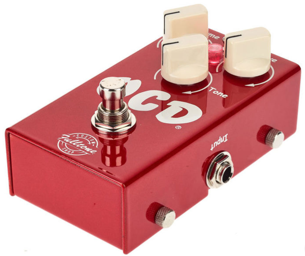 Fulltone Standard OCD V2 Overdrive Ltd Candy Apple Red Overdrive