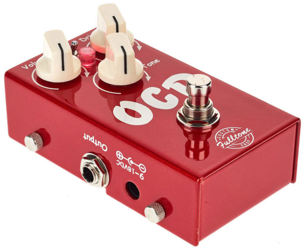 Fulltone Standard OCD V2 Overdrive Ltd Candy Apple Red Overdrive